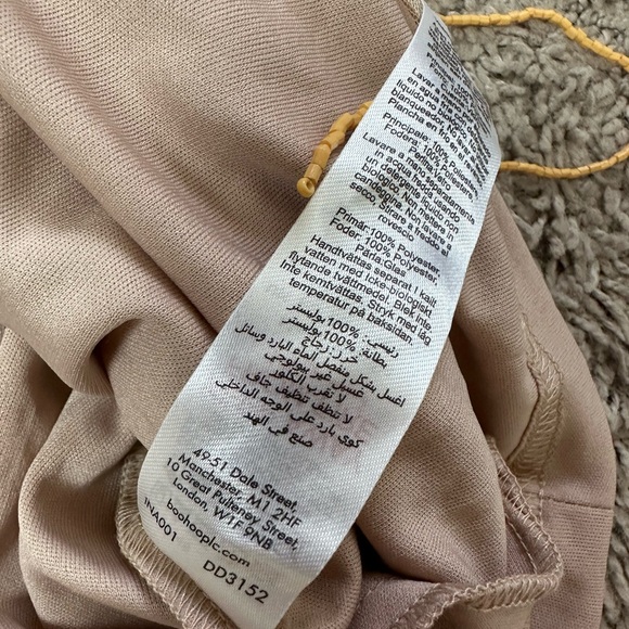 NWT Nasty Gal Rainbow Tassel Fringe Shift Dress - Picture 14 of 16